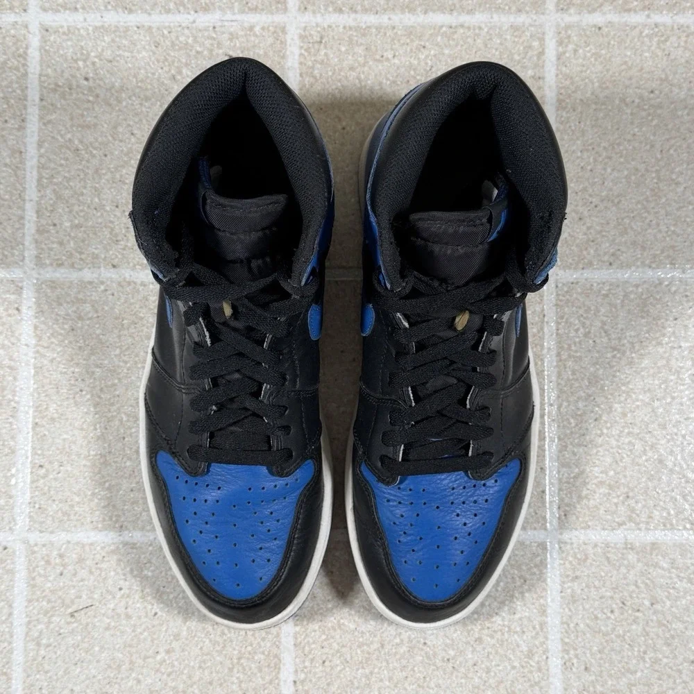 Jordan 1 Retro Royal 2017 Men's Size 10 555088-007 Blue black